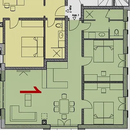 Haus Sterntaucher Whg 01 Mit Terrasse *